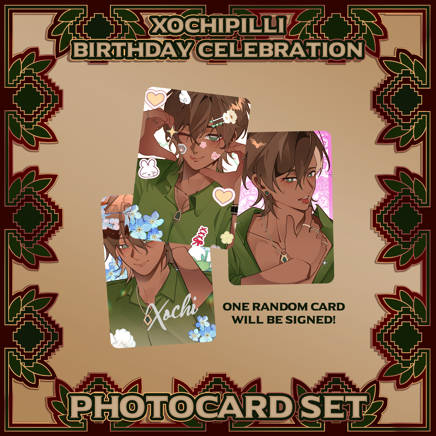 Xochipilli : Signed Photocard Set