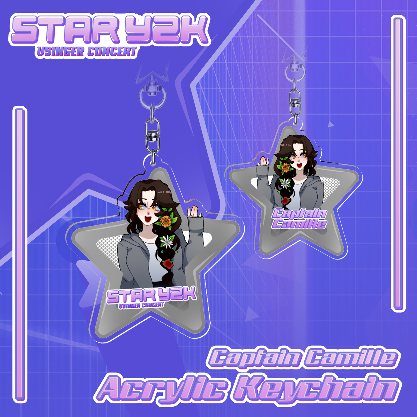 Star Y2K : Camille Keychain