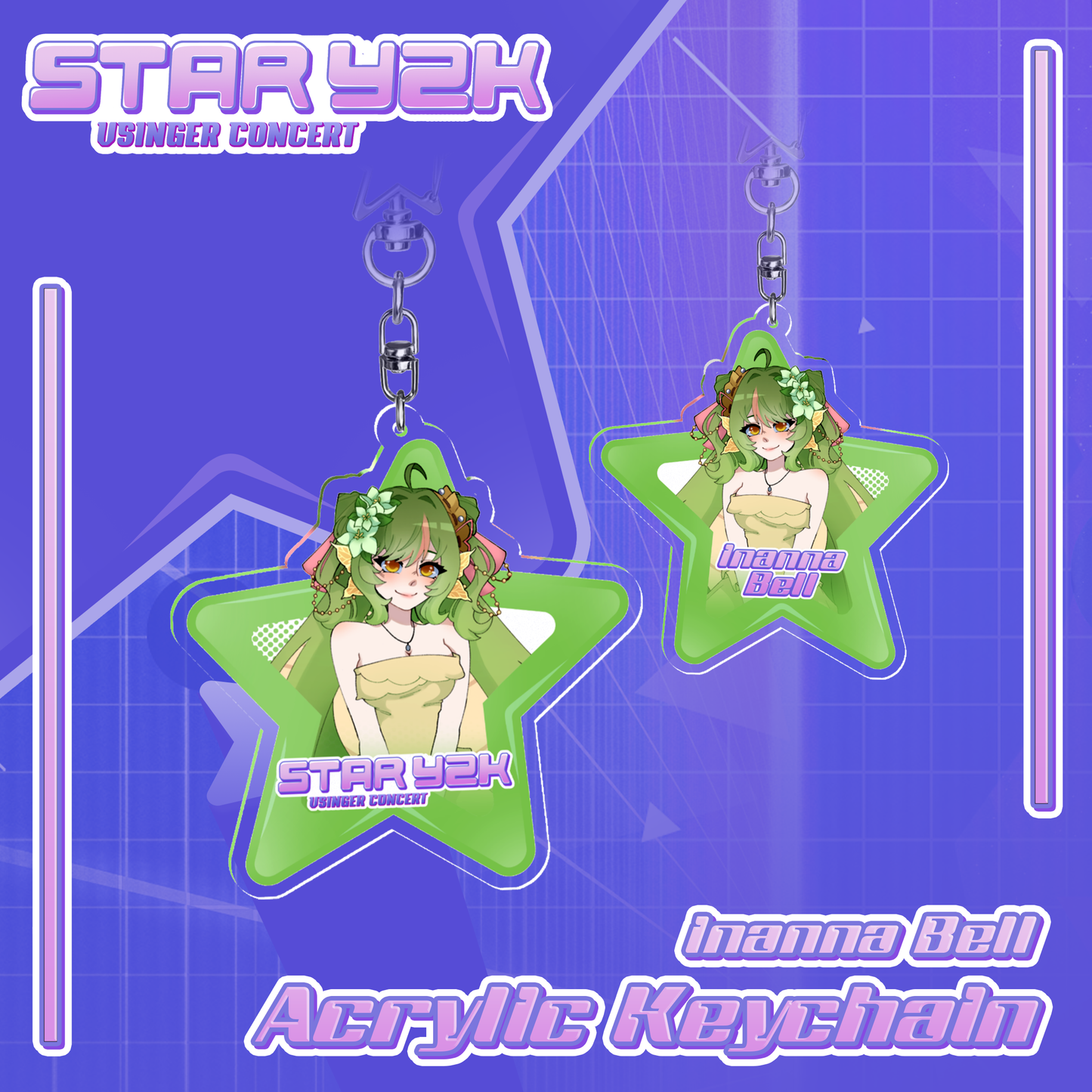 Star Y2K : Inanna Keychain