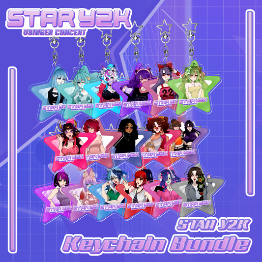 Star Y2K : Keychain Bundle