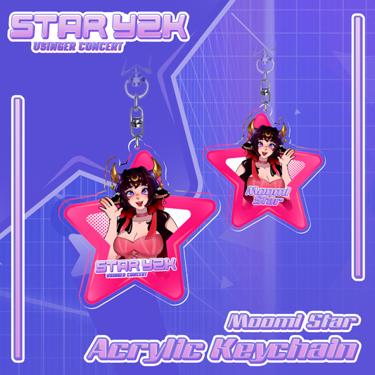 Star Y2K : Moomi Keychain