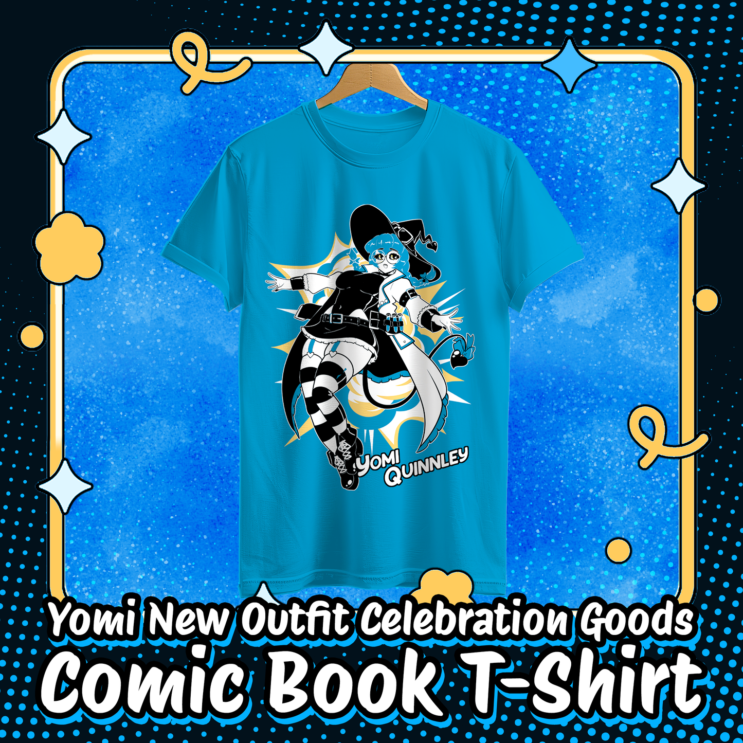 Yomi Quinnley : Comic Book T-Shirt