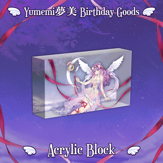 Yumemi 夢美 : Acrylic Block