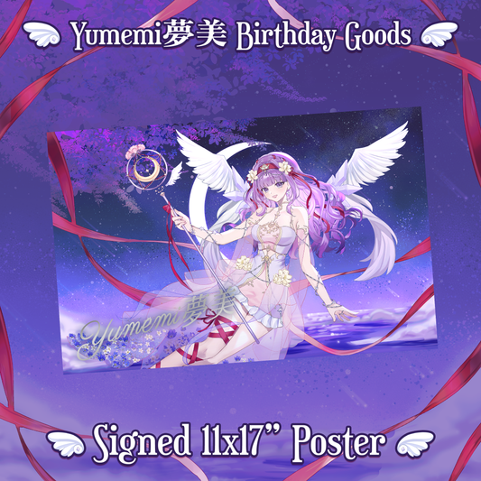 Yumemi 夢美 : Signed 11x17" Poster