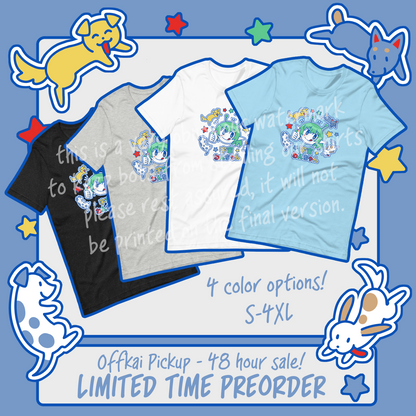 Alien Mixture : [CLOSED OFFKAI PICKUP] Space Puppies T-Shirt