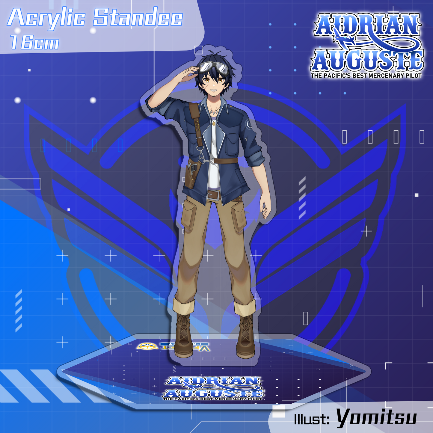 VFleet Project : Aidrian Auguste Acrylic Standee