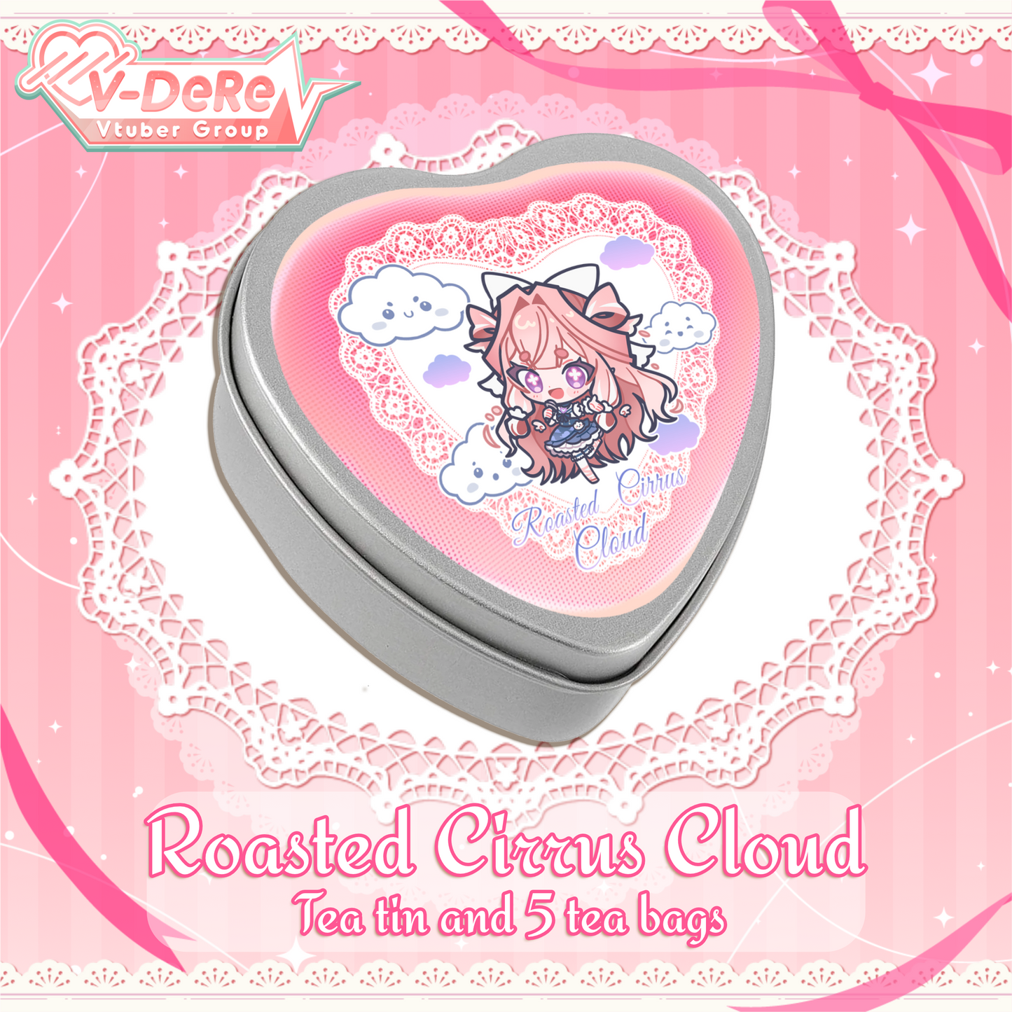 V-Dere : Spica’s Roasted Cirrus Cloud Tea Tin