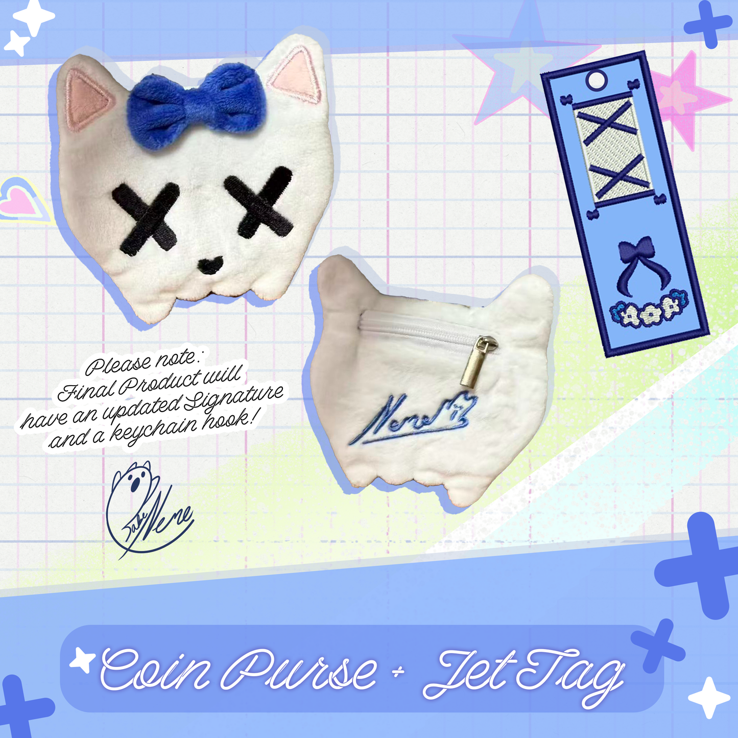 Bakenene : Coin Purse and Keychain Jet Tag