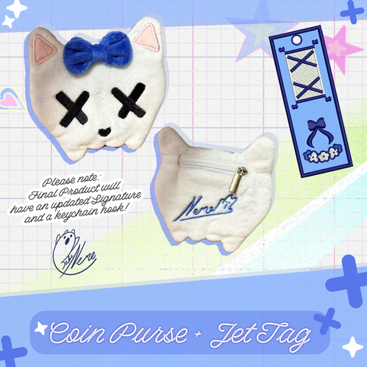 Bakenene : Coin Purse and Keychain Jet Tag