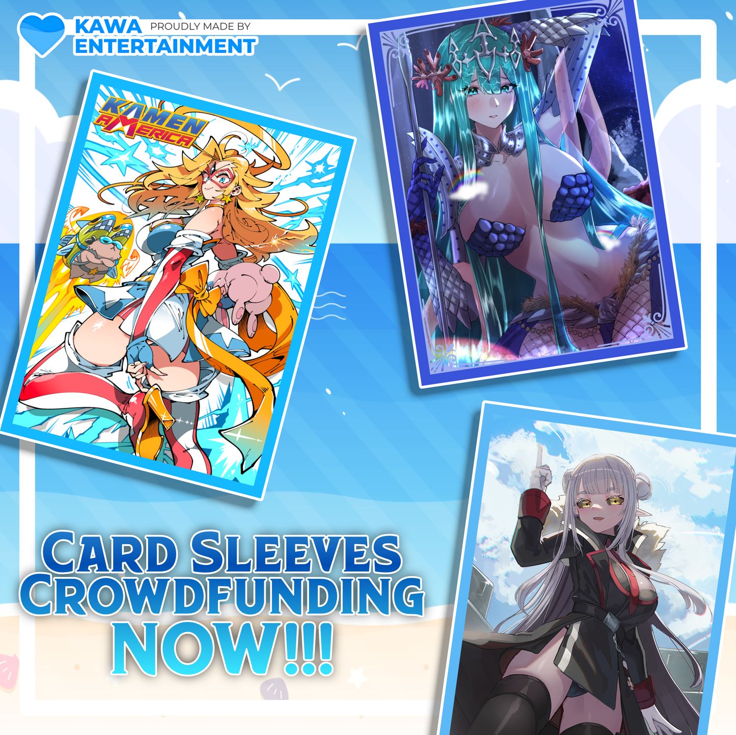 Poseidon : Card Sleeves