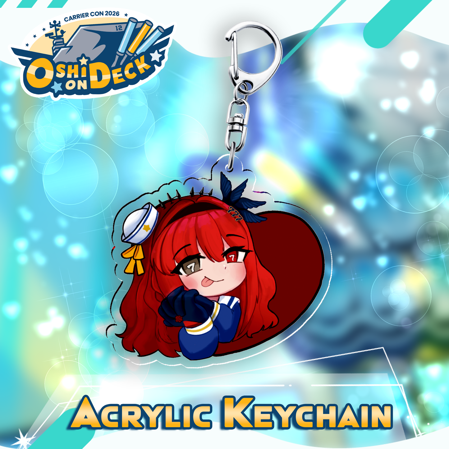 Oshi on Deck : Acrylic Keychains