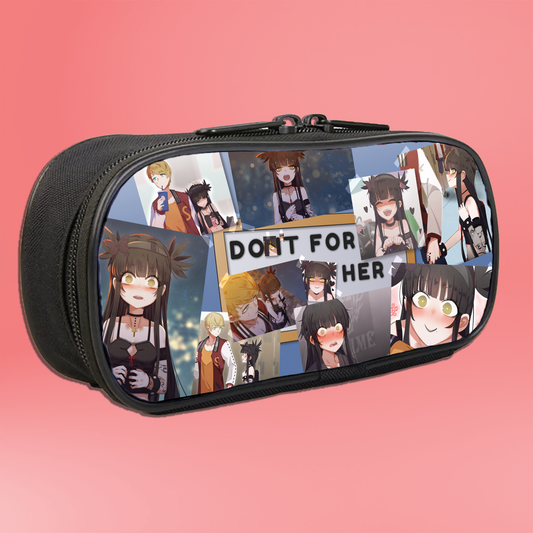 Goth Girl and The Jock : "Do it for her" Pencil Pouch