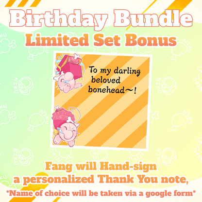 Fang Guu : Birthday Bundle