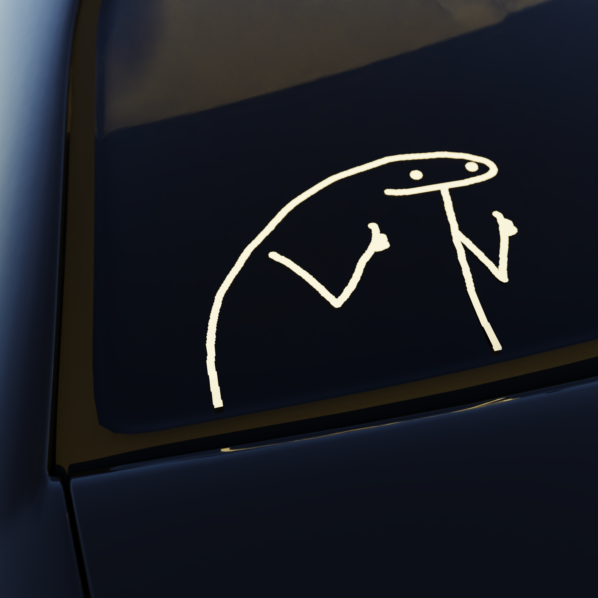 Fk Flock Sticker florkofcows : Bumper Sticker – Kawa Entertainment