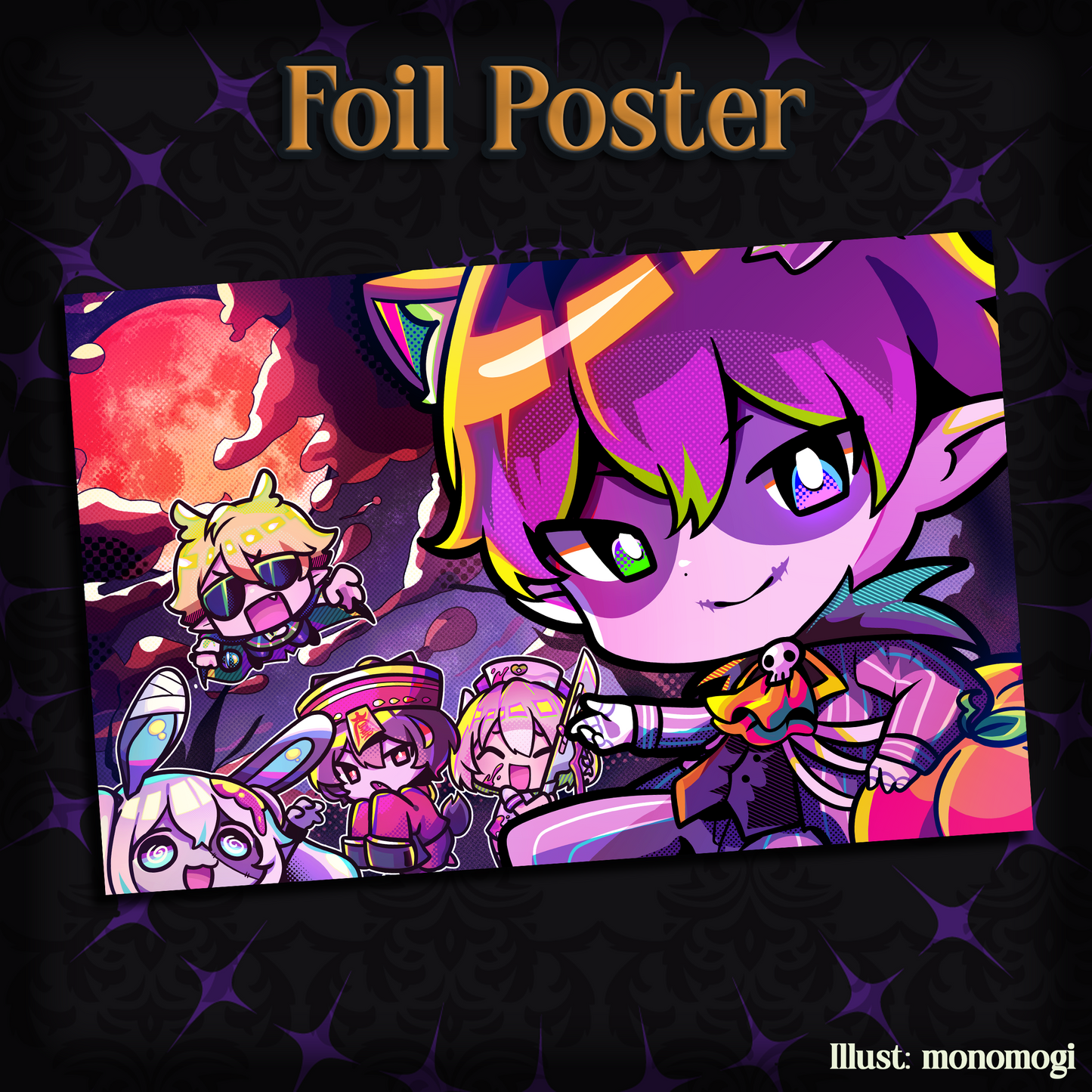 AstraLine : Foil Spooky Group Poster