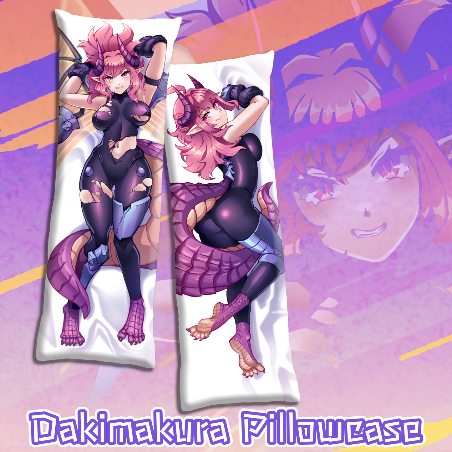 Grape : Dakimakura Pillowcase