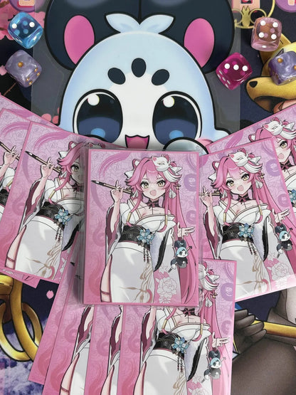 Fanart : Holo Card Sleeves - Standard Size Gloss