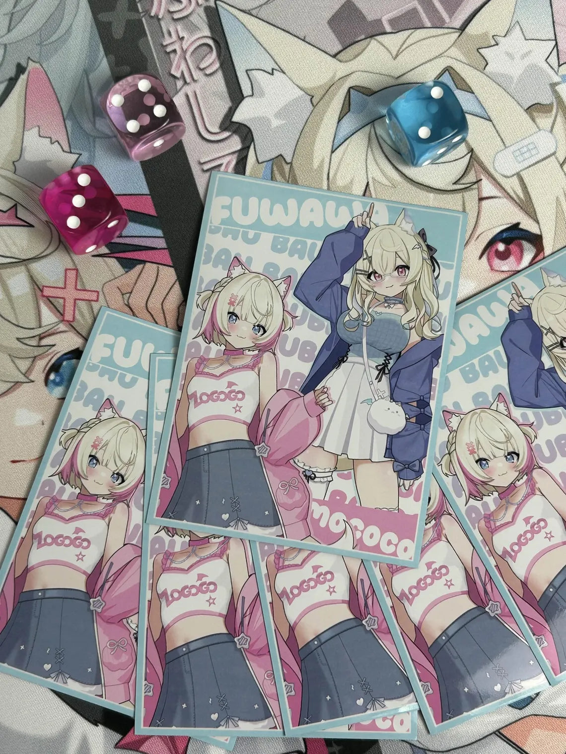 Fanart : Holo Card Sleeves - Standard Size Gloss