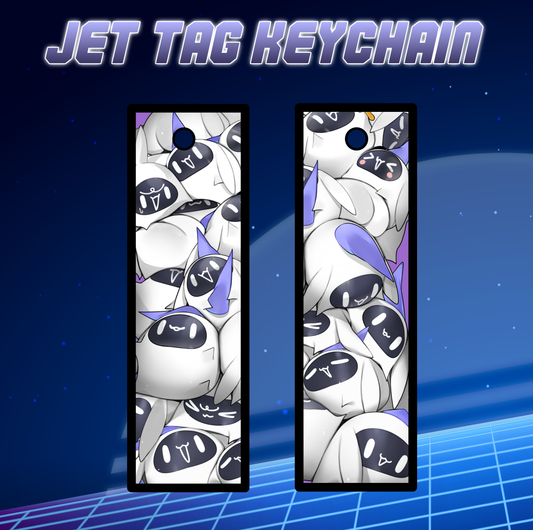 Rikku : Jet Tag Keychain