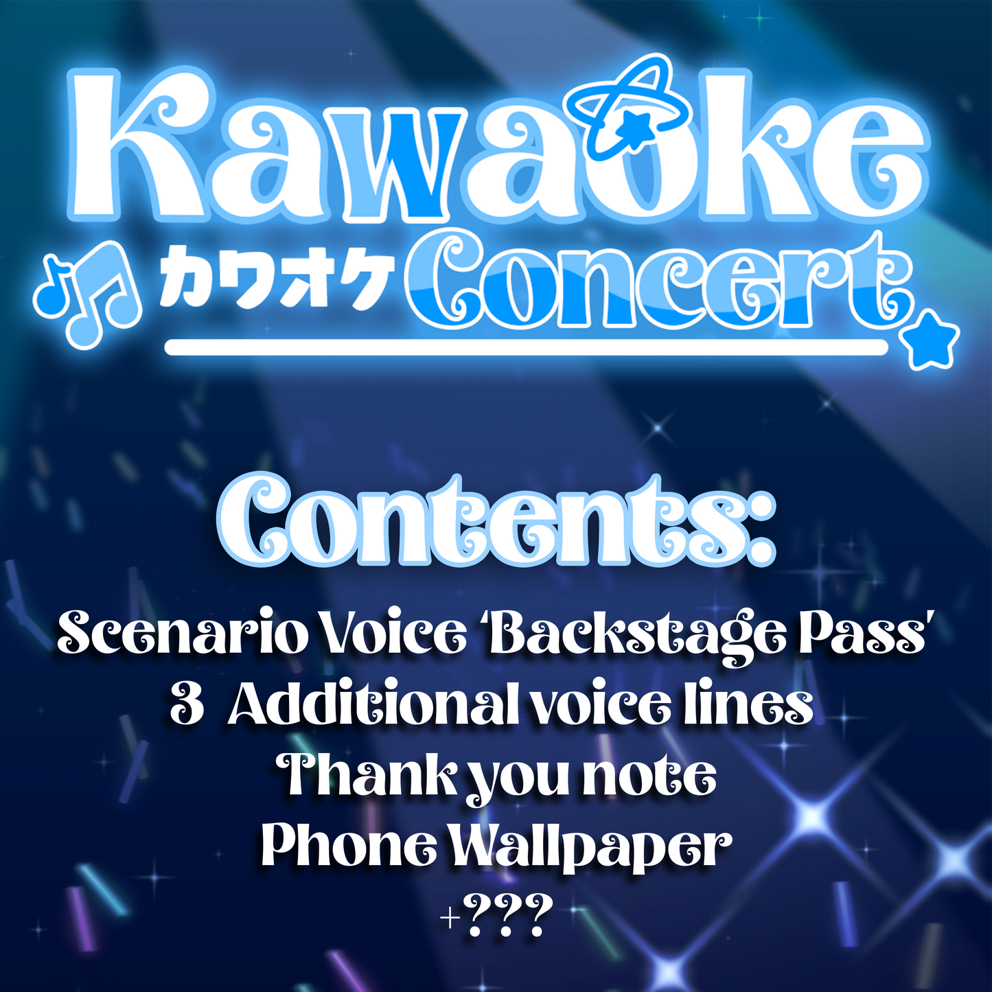 Pastaroni Ravioli : Kawaoke Concert Voice Pack