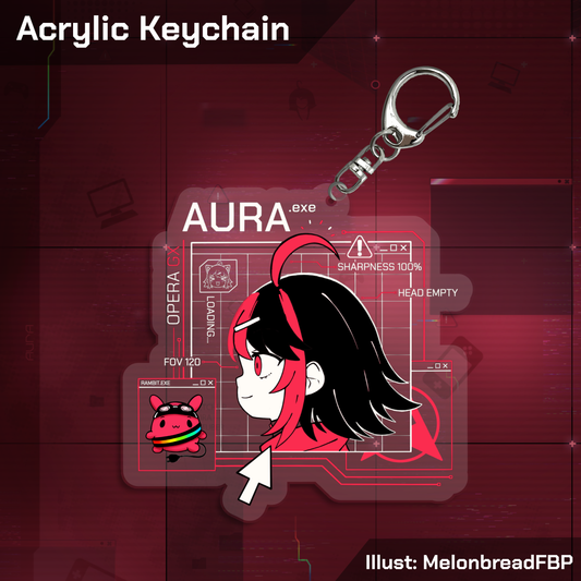 GX Aura : Acrylic Keychain