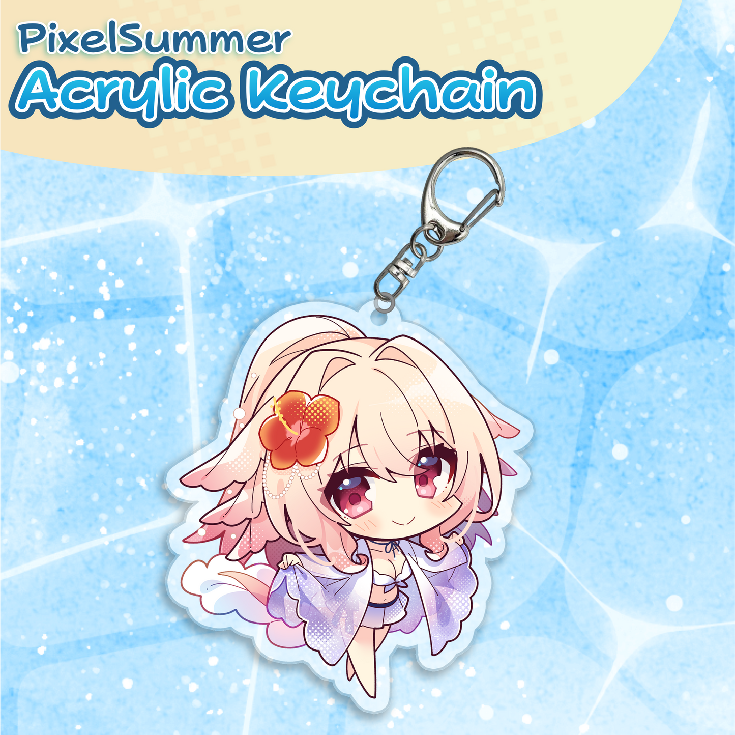 Lottie Shinju : PixelSummer Keychain