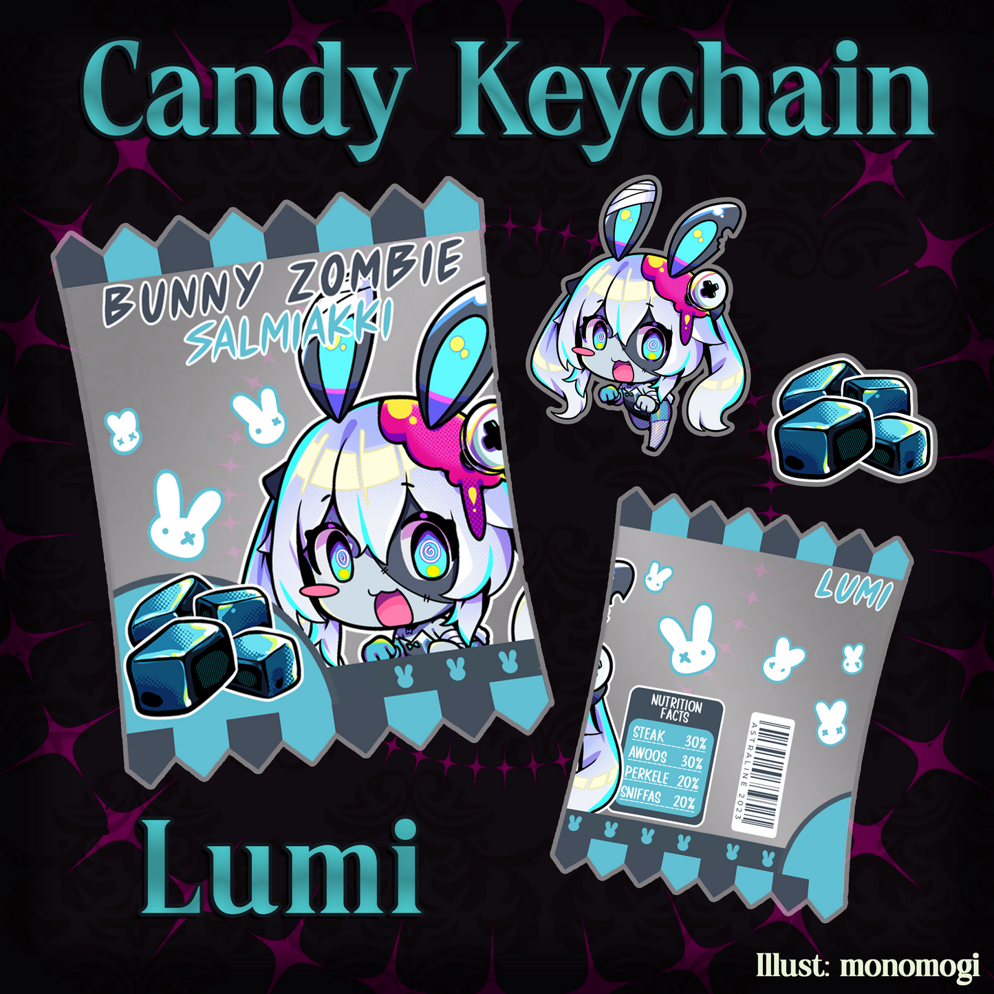 AstraLine : Candy Keychains