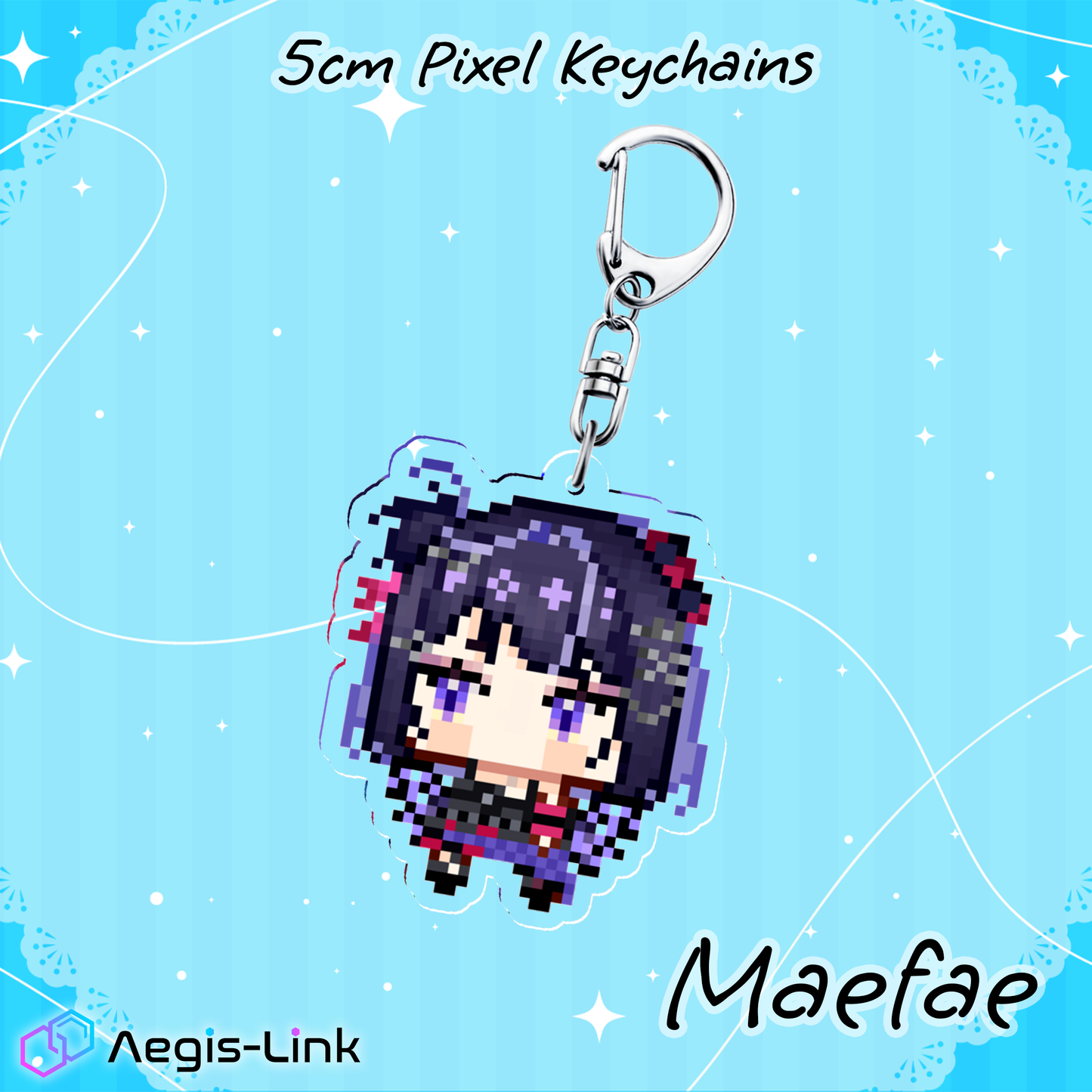 Aegis-Link : Little Pixel Keychains