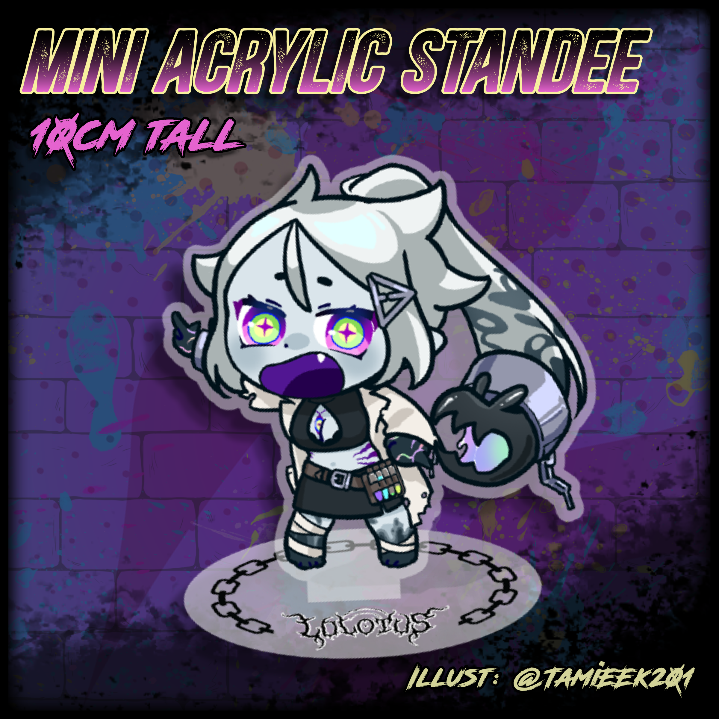 Color Standee Mini LoLotus : Mini Acrylic Standee – Kawa Entertainment