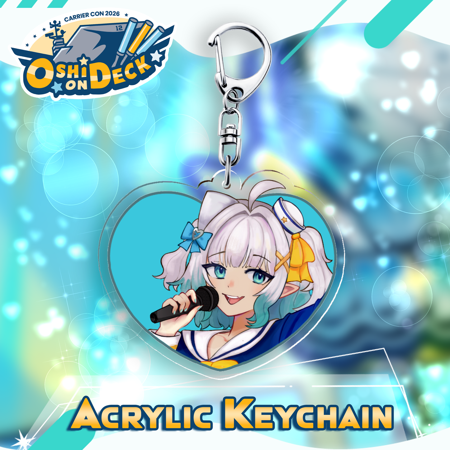 Oshi on Deck : Acrylic Keychains