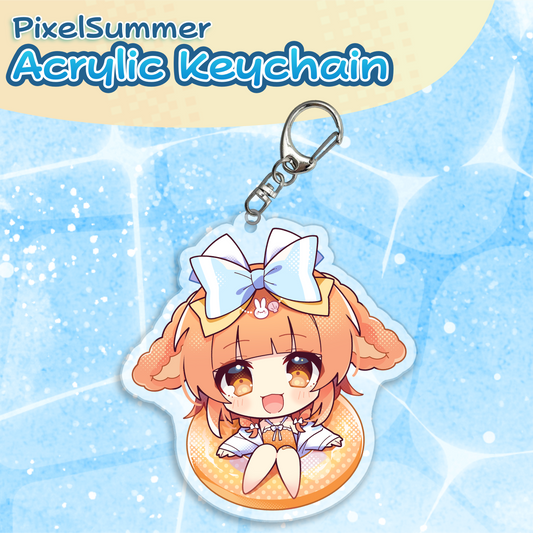 Miuna Usako : PixelSummer Keychain