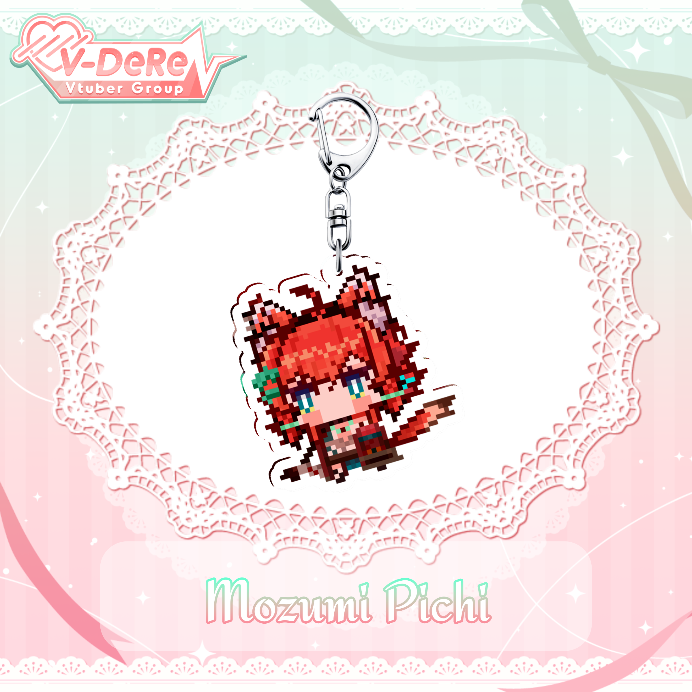 V-Dere : Little Pixel Keychains – Kawa Entertainment