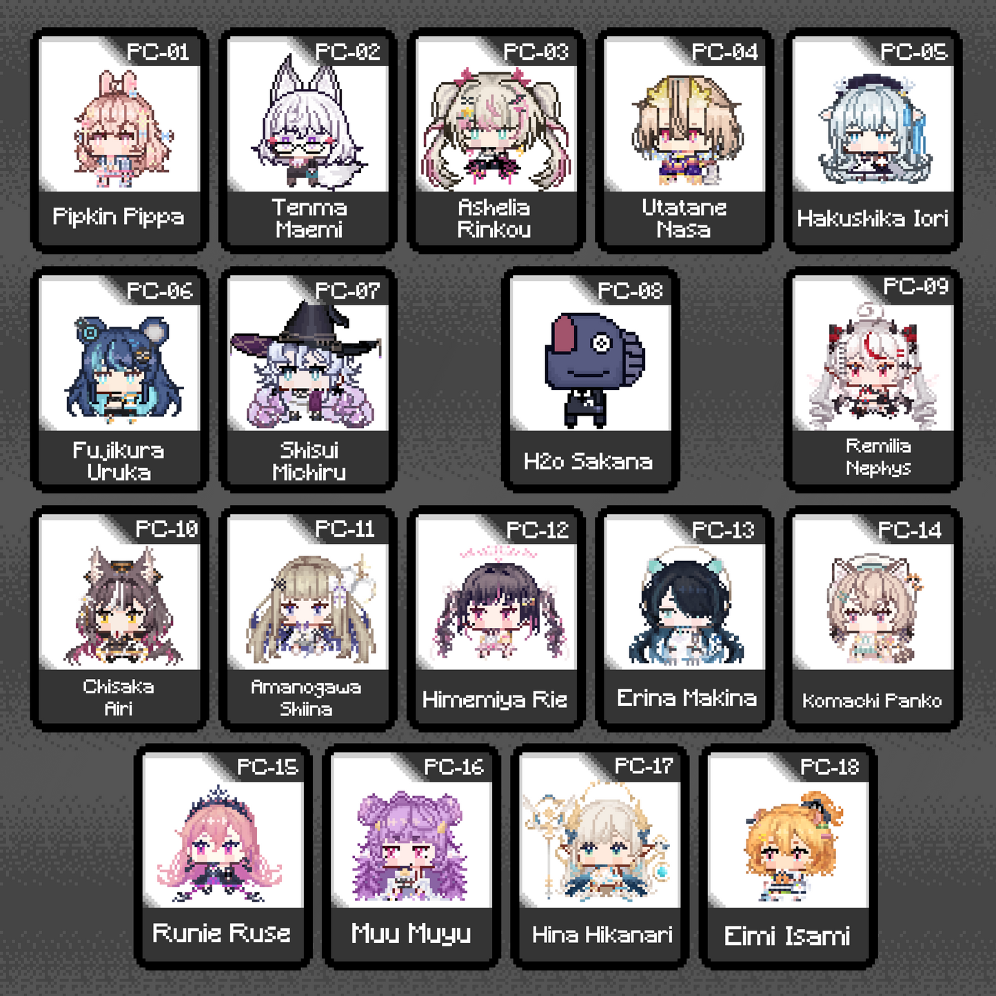 PC : Little Pixel Keychains