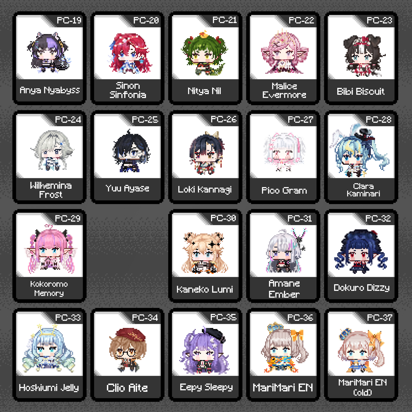 PC : Little Pixel Keychains