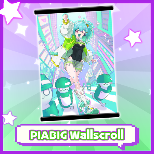 PiaPi UFO : PIABIG Wallscroll