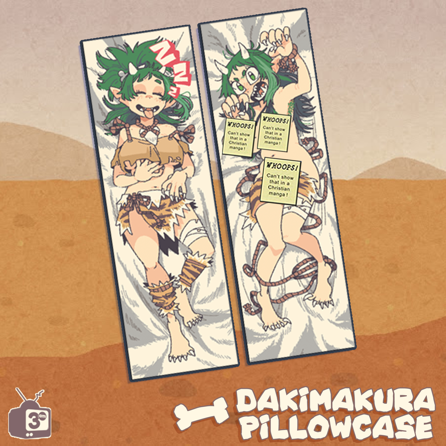 3AM - Meat Dakimakura Cover