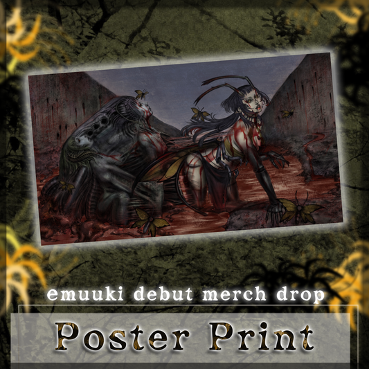 Emuuki : 11x17" Molting Poster