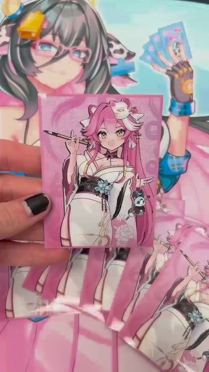 Fanart : Holo Card Sleeves - Standard Size Gloss