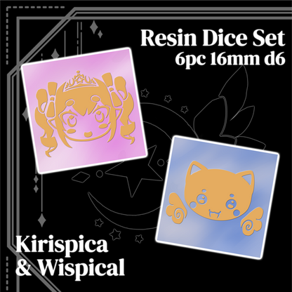 Kirispica : 6pc Dice Set [Limited Stock]