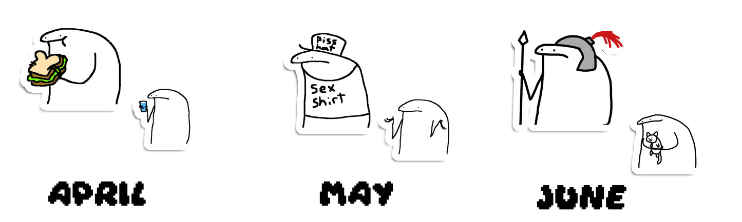 Quarterly Sticker Club (Non- U.S. only!)