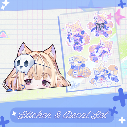 Bakenene : Sticker Sheet and Decal