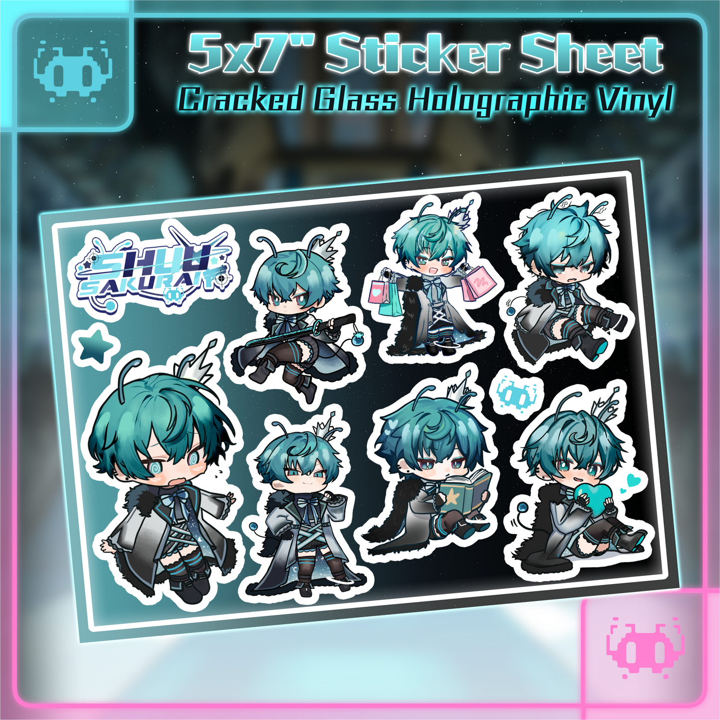 Shuu Sakurai : Sticker Sheet