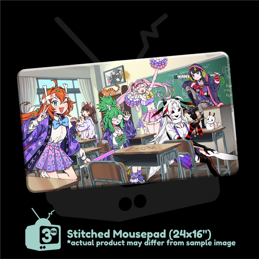 3am : Stitched Mousepad / Playmat