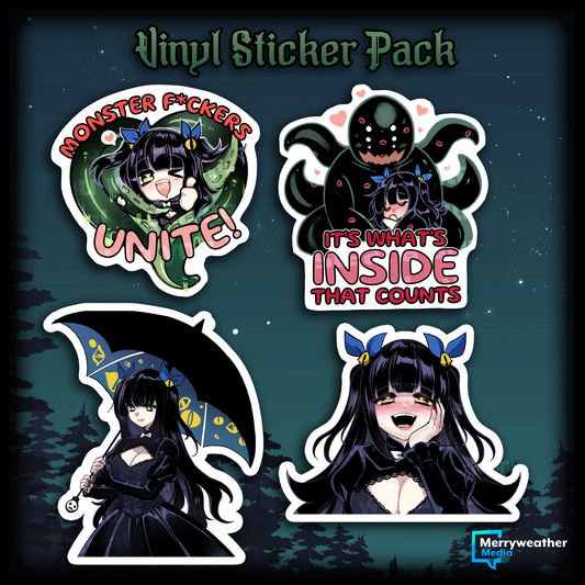 MWM : Monster and Goth Girl Sticker Pack