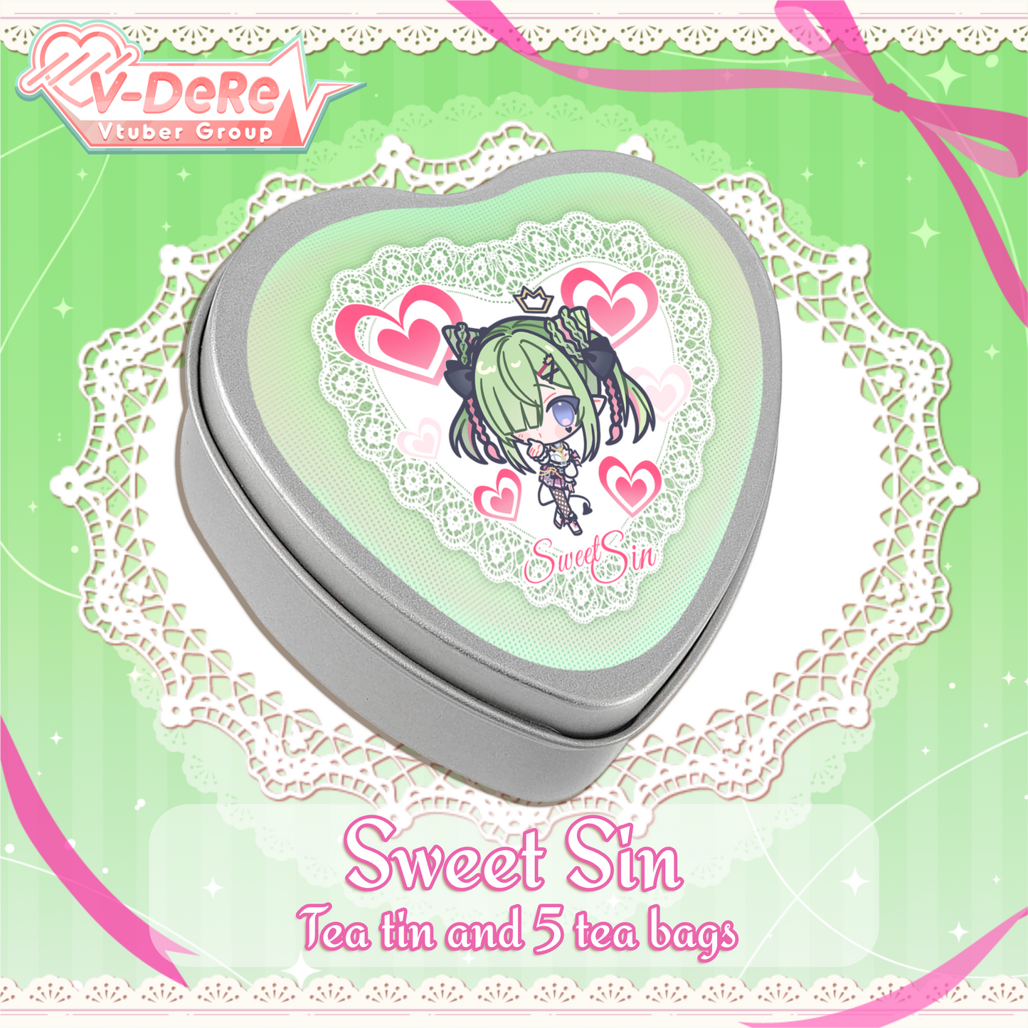 V-Dere : Airi's Sweet Sin Tea Tin