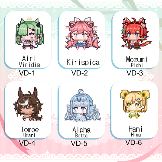 V-Dere : Little Pixel Keychains