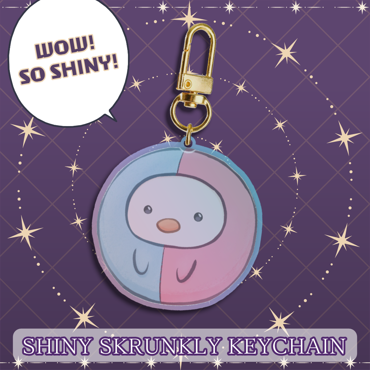 Rin Penrose : Shiny Skrunkly Keychain