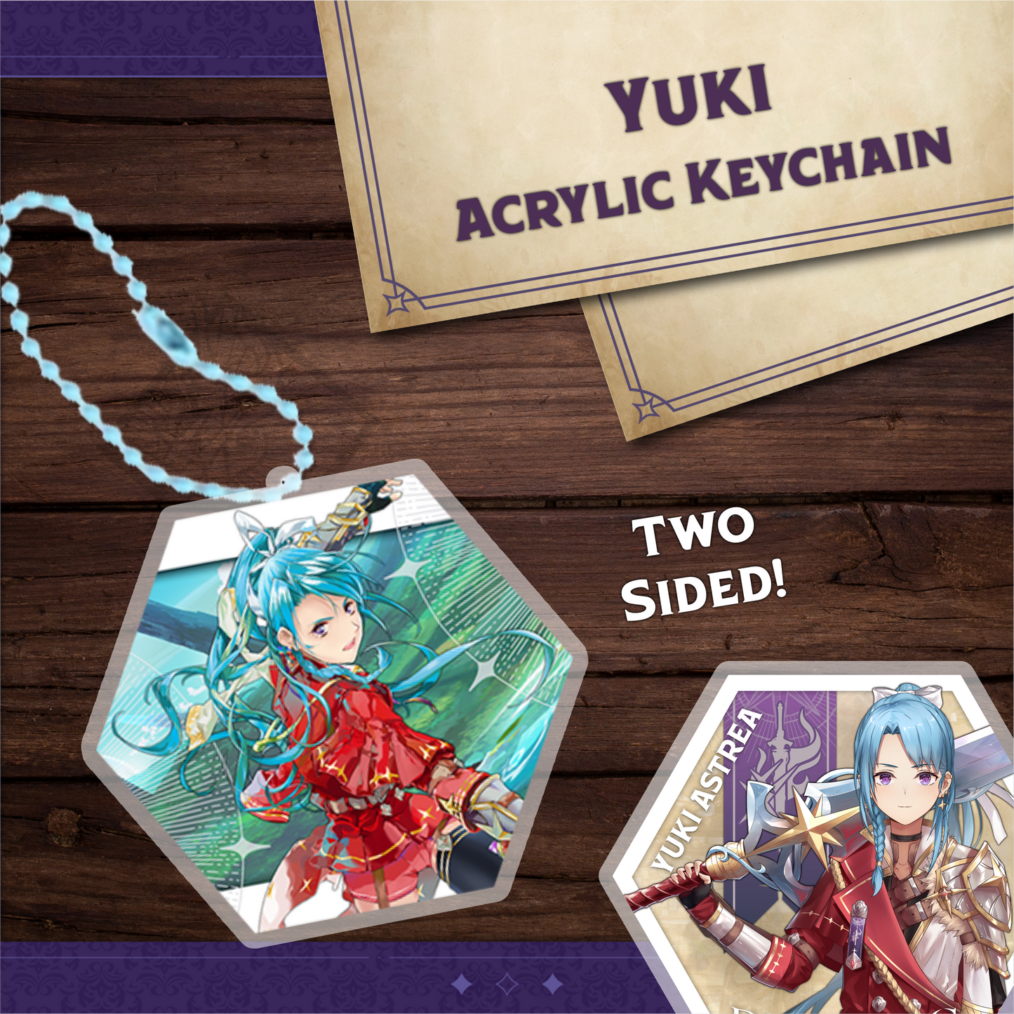 Duo Leveling : Yuki Acrylic Keychain