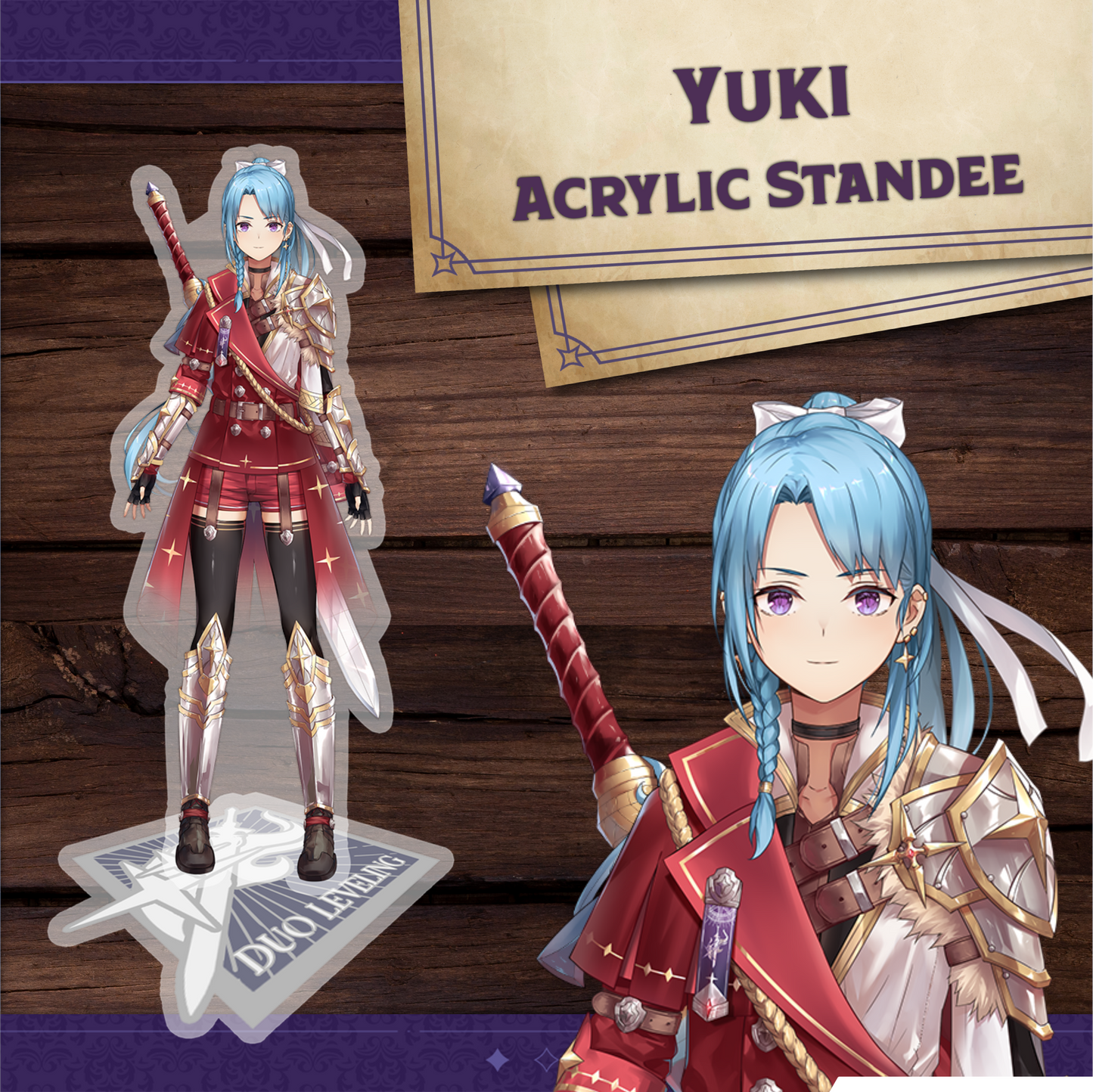 Duo Leveling : Yuki Acrylic Standee