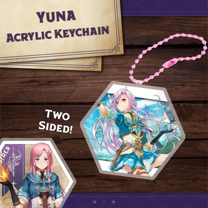 Duo Leveling : Yuna Acrylic Keychain